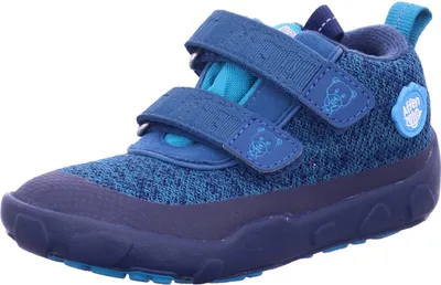 Produktbild von Affenzahn - Übergangsschuh Knit Happy  - Bear - Dark Blue - 24