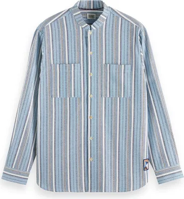 Produktbild von Scotch & Soda 178411 Langarmhemd Blau S Mann Blau S