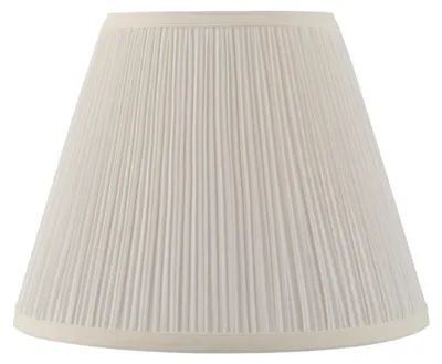 Immagine prodotto di Lampada a paralume plissettata, color avorio