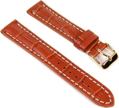 Produktbild von Ersatzband Uhrenarmband Swiss Chrono II 18mm braun 646018