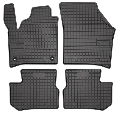 Image de Tapis de sol en caoutchouc pour Skoda e-Citigo 2019- (hayon) – 4 pièces, noirs, sur mesure