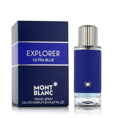 Produktbild von Montblanc Explorer Ultra Blue, Männer, 30 ml, Spray, Alcohol Denat., Aqua, Parfum (Limonene, Alpha-Isomethyl Ionone, Benzyl Salicylate, Citral,..., 1 Stück(e)