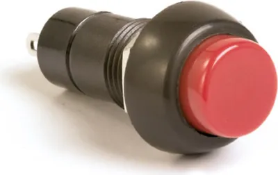 Image de SHIN YO Bouton-poussoir universel à visser, rouge