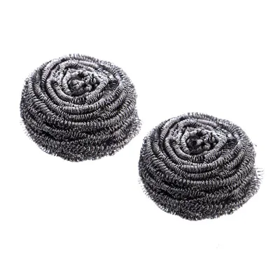 Produktbild von ORION Kratzschwamm Scheuerspirale aus Stahl Topfkratzer 5,5 cm 2 Stück