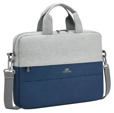 Imagen del producto de Riva Case 7522 GREY/DARK BLUE Riva NB Tasche   Prater        10,1"-14"  grau/blau    7522