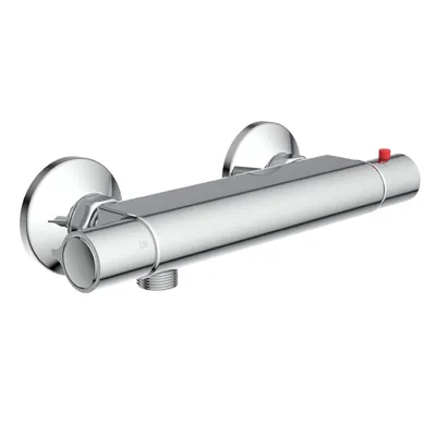 Produktbild von SCHÜTTE VICO Duscharmatur mit Thermostat, Thermostat, Mischbatterie Dusche, Duschthermostat in Chrom