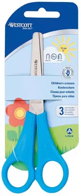 Immagine prodotto di Westcott Kinderschere E-21592 00 13cm 5 Zoll rund hellblau