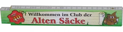 Produktbild von Zollstock zum 40. Alten Säcke