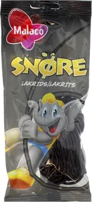 Produktbild von Malaco Snöre Lakrids 94g
