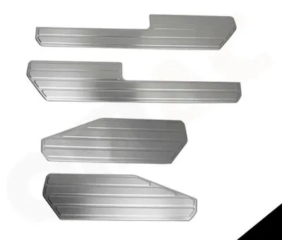 Produktbild von OMAC Einstiegsleiste Einstiegsleisten 7535094NT Vorne und Hinten für VW Amarok Pickup (2HA, 2HB, S1B, S6B, S7A, S7B) 630mm 190mm 50mm Edelstahl