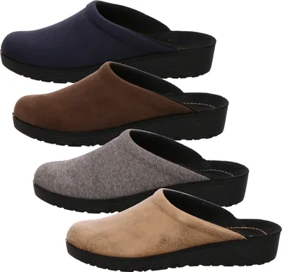 Produktbild von Rohde 4320 Roma Damen Pantoffeln Hausschuhe, Größe:41 EU, Farbe:Braun