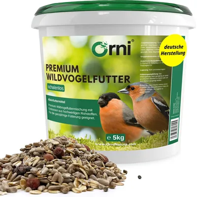 Produktbild von Orni Wildvogelfutter schalenlos PREMIUM Streufutter 5kg