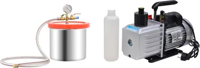 Produktbild von Vakuumkammer mit 2-stufiger Pumpe 7,4 L
