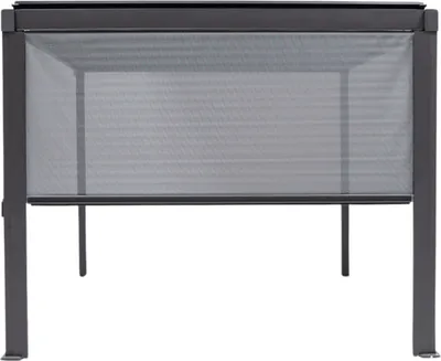 Produktbild von MIRADOR 80/88 Windschutz 3 m Polyester PVC Anthrazit für Solid und Basic Pergola