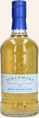 Produktbild von Tobermory 18 Years Old BOURBON FINISH 46,3% Vol. 0,7l in Geschenkbox