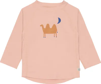 Produktbild von Lässig Splash & Fun Schwimmshirt Badeshirt Rashguard Langarm Camel pink, 19-24 Monate Größe 92