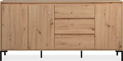 Produktbild von Sideboard Korina 178 cm-Kunsthandwerk Eiche