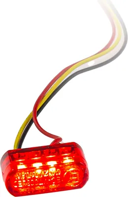 Produktbild von LED Einbaurücklicht Shorty klein rot