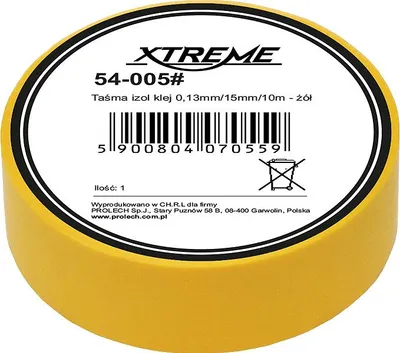 Produktbild von 15 x 10 GELBES ISOLIERBAND ZUM TOP-PREIS