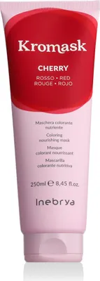 Productafbeelding van Inebrya Kromask Coloring Nourishing Mask voedende masker met kleurpigmenten voor het opfrissen van de kleur Cherry 250 ml