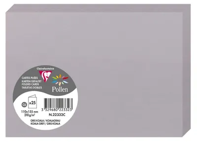 Image de Pack de 25 cartes doubles Pollen,