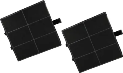 Produktbild von 2x Trade-Shop Aktivkohlefilter für Siemens LC66671 LC48950 LC48650 LC57950 LC57970 LC7850 LC57750 LC57650 LC57670 LC46652 LC46657 LC46672 LC46756