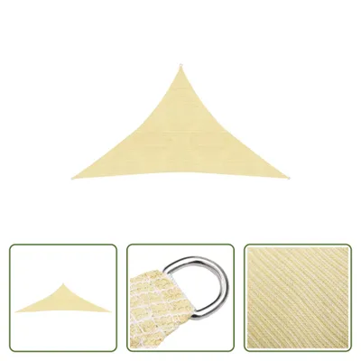 Image de The Living Store Store 160 g/m² Beige 4x4x5,8 m HDPE