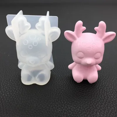 Produktbild von Hirschform 3D Handmaking -Werkzeug DIY Langlebige Silikonform Küchenräume