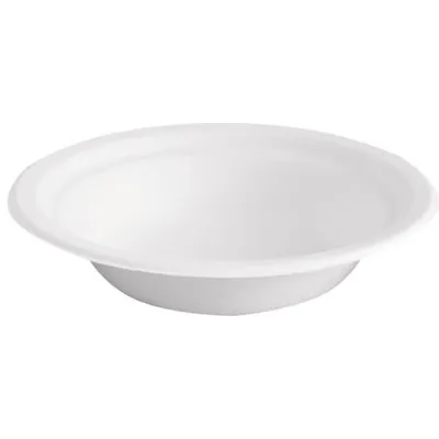 Image de NATUREStar 41146Schalen flach rund 460 ml Ø 180 mm Zuckerrohr weiß