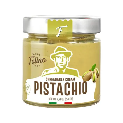 Produktbild von Pistazien-Aufstrich mit weißer Schokolade - 220 g