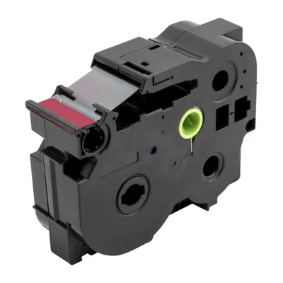 Produktbild von Brother TZe-451 Laminierband – 24mm Rot/Schwarz, Wasserfest & Strapazierfähig für P-Touch Etikettendrucker