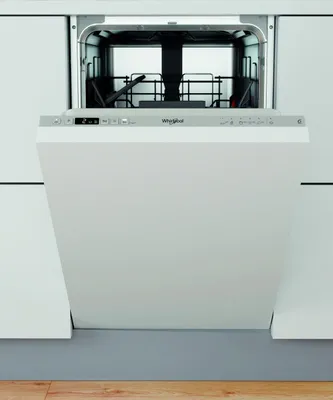 Obrázok produktu pre Whirlpool WSIC 3M27, Plne integrovaná, Jednoduchá (šírka 45 cm), Strieborná, Tlačidlá, 1,3 m, 1,55 m
