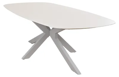 Produktbild von Gartentisch Barletta | 240x115 | Sand & Camel | Aluminium & Kunststoff