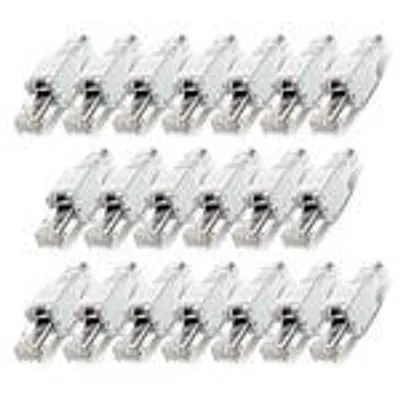 Produktbild von 20x Netzwerkstecker CAT6A RJ45 Werkzeuglose Montage CAT 7 / 6 / 5 Netzwerk Kabel