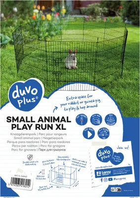 Zdjęcie produktu dla Duvo+ Wybieg XL, czarny