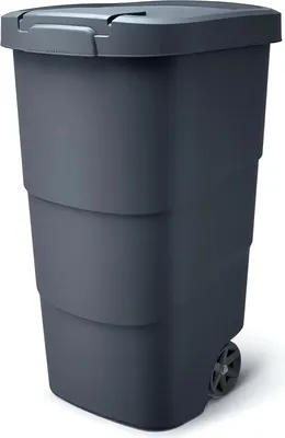 Image de Conteneur de jardin à roues robustes WHEELER anthracite 110 l