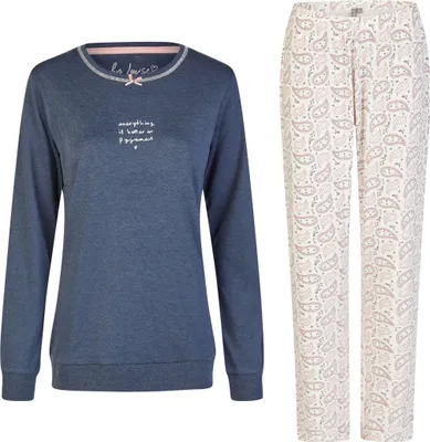 Produktbild von by Louise Pyjama lang – bequem und weich für erholsame Nächte
