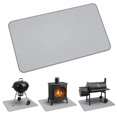 Grillmatte 120x165 cm, doppelseitig, wasserdicht, ölbeständig