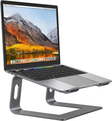 Produktbild von Ergonomische laptop-verhoger met verstelbare hoogte en draaibare arm
