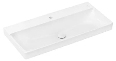 Produktbild von Hansgrohe Aufsatzwaschtisch ge Xelu Q 1000x480mm mit HahnLoch /?berLoch ,SmartClean we, 61039450