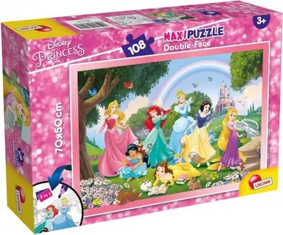 Immagine prodotto di Puzzle bifacciale Maxi 108 elementi Principessa. Principesse 74181 LISCIANI