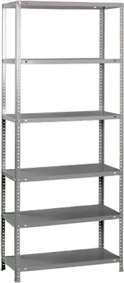 Produktbild von Famanu Stellingkasten Robuste Aufbewahrungslösung - 200x100x30 cm - Grau