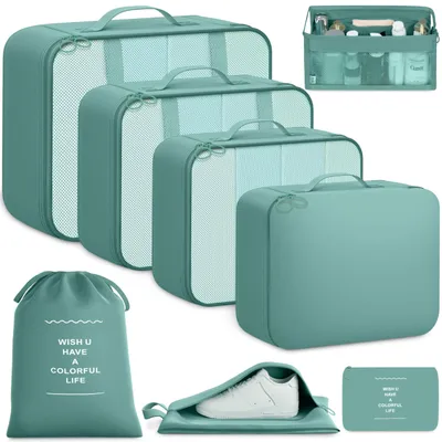Image de Ensemble de 8 sacs de rangement, légers et durables