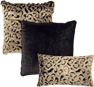 Produktbild von Dutch Decor Dekokissen-Set Finn 45x45 cm Braun