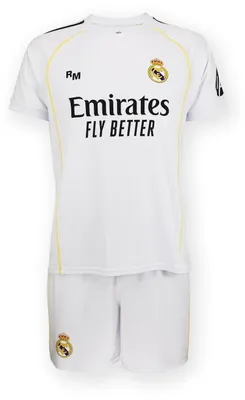 Produktbild von Real Madrid 25/26 Heim Junior Set Weiß 10 Years Jungen,Mädchen Weiß 10 Years