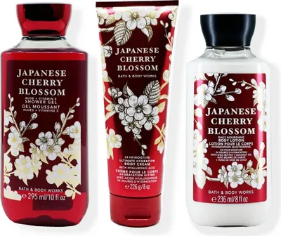 Produktbild von Bath & Body Works Set von JAPANESE CHERRY BLOSSOM 3 Stk