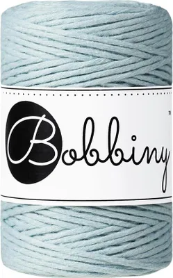 Produktbild von Bobbiny Macrame Cord 1,5 mm 100 m Light Grey Schnur