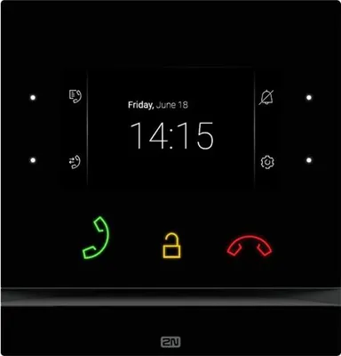Image de 2N Indoor Compact système vidéophone 10,9 cm (4.3") Noir