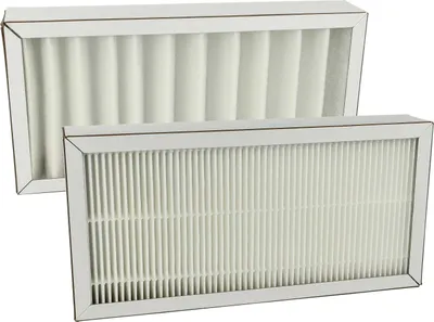 Produktbild von vhbw Filterset Ersatz für Pluggit ARFG4F7-150 für Lüftungsgerät - Luftfilter G4 / F7 (2 Stück), Weiß