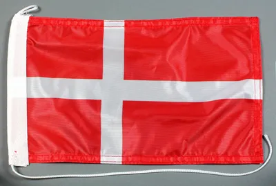 Produktbild von Bootsflagge : Dänemark 30x20 cm Motorradflagge